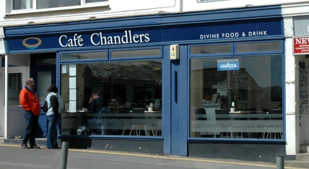 Cafe Chandlers St Mawes